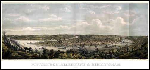 Pittsburgh Panoramic - 1871