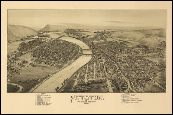 Pittston Panoramic - 1892