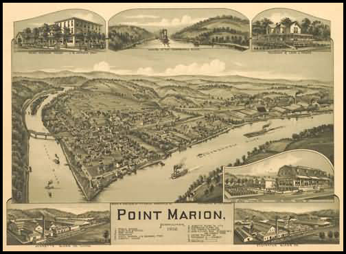Point Marion Panoramic - 1902