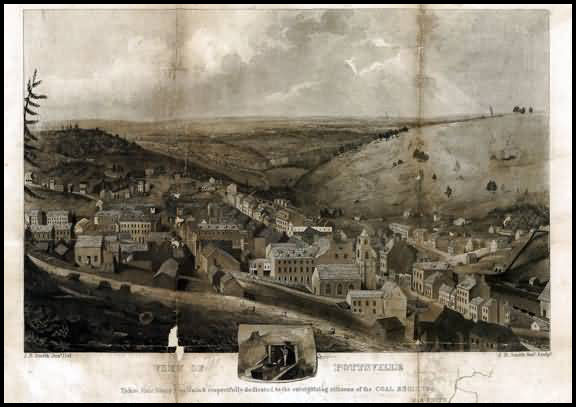Pottsville Panoramic - 1833