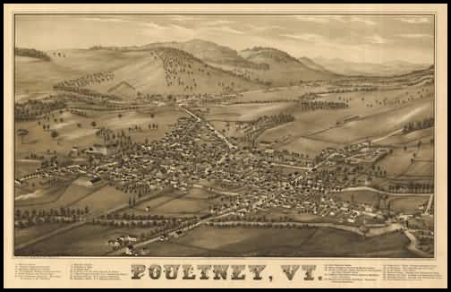 Poultney Panoramic - 1886