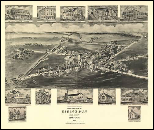 Rising Sun Panoramic - 1906