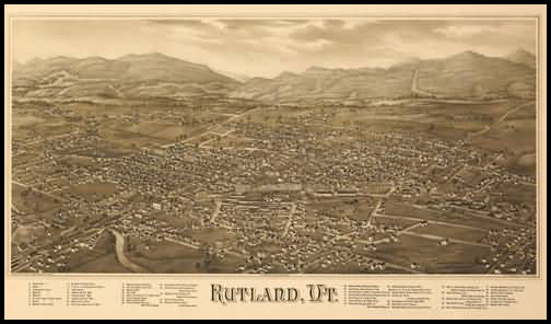 Rutland Panoramic - 1885