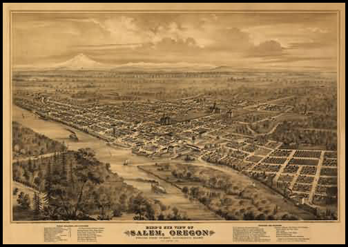Salem Panoramic - 1876