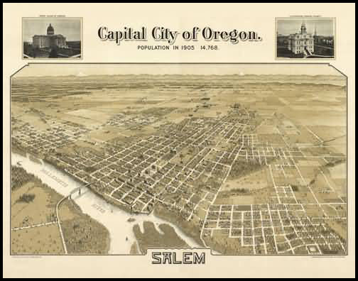 Salem Panoramic - 1905
