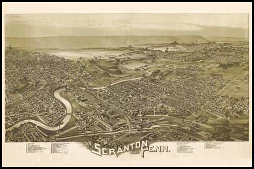Scranton Panoramic - 1890