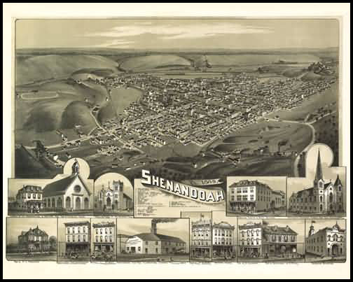 Shenandoah Panoramic - 1889