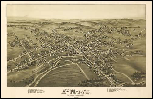 St Mary's Panoramic - 1895