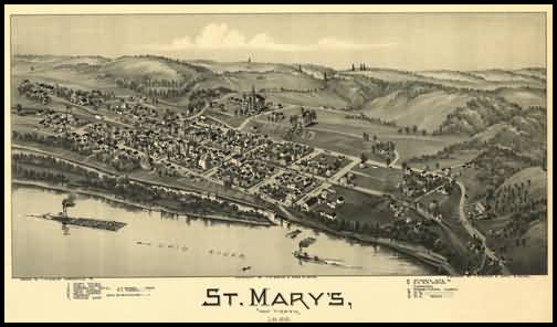 St Mary's Panoramic - 1899