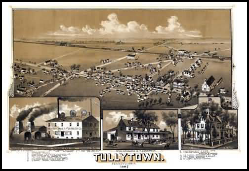 Tullytown Panoramic - 1887