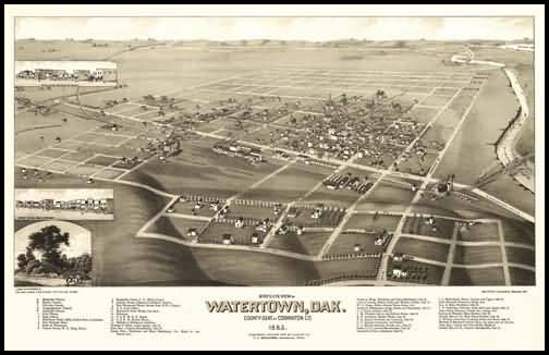 Watertown Panoramic - 1883