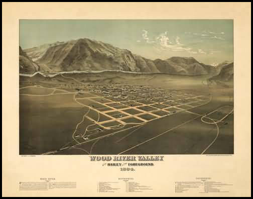 Wood River Valley Panoramic - 1884