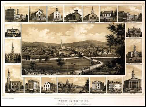 York Panoramic - 1852
